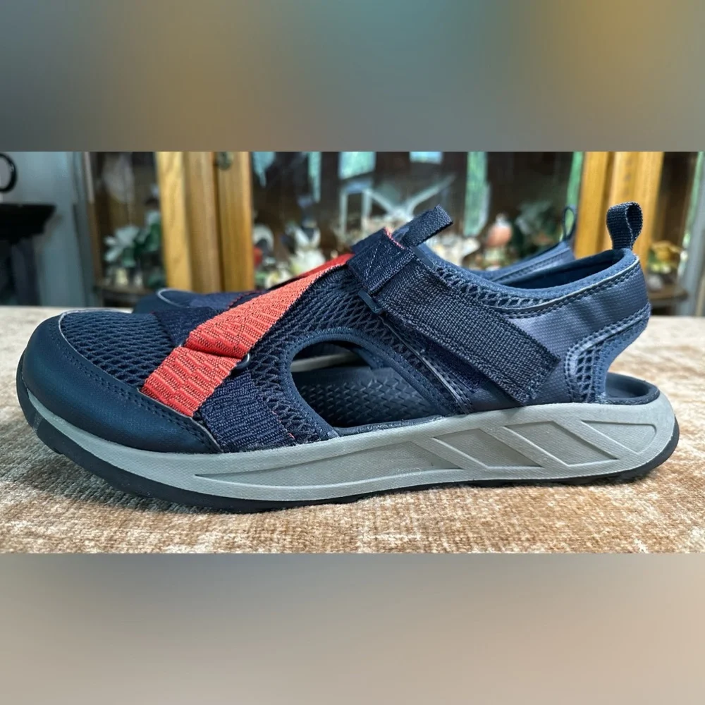 Ozark Trails Blue/Red Open Toe Sandals/Shoes Size 13